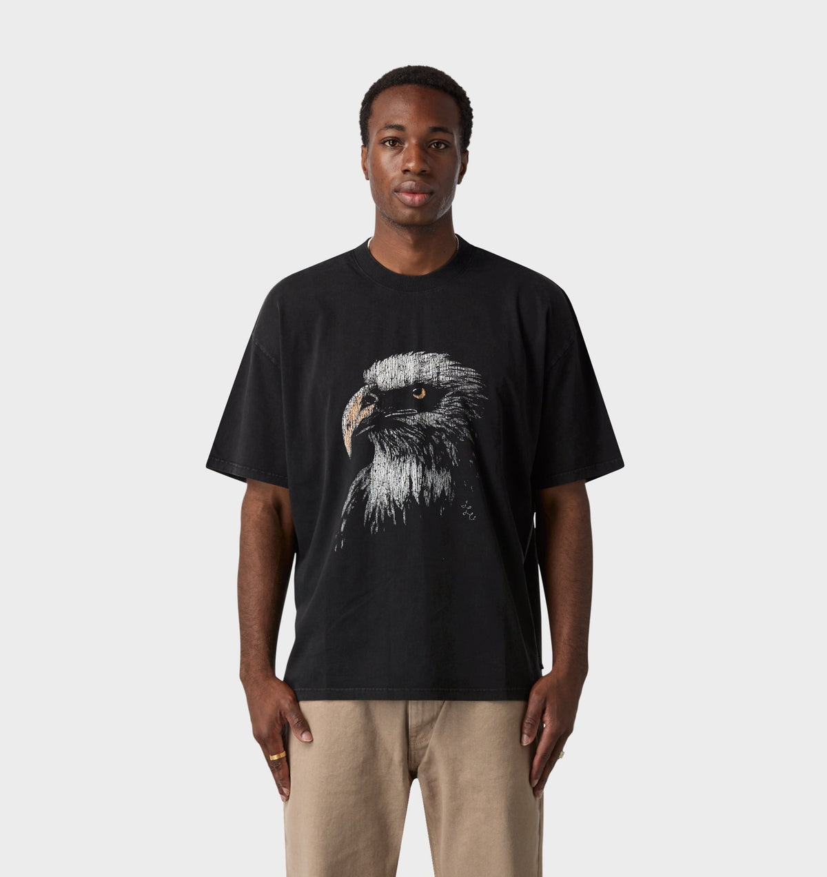 Eagle Box Tee 2.0 - Vintage Black