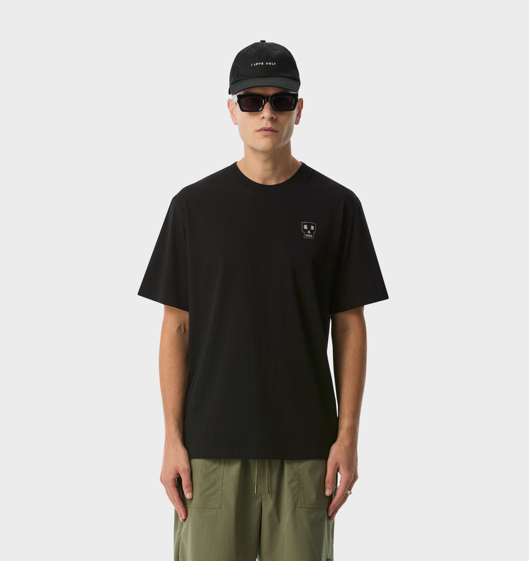 Skull Uniform Tee - Black