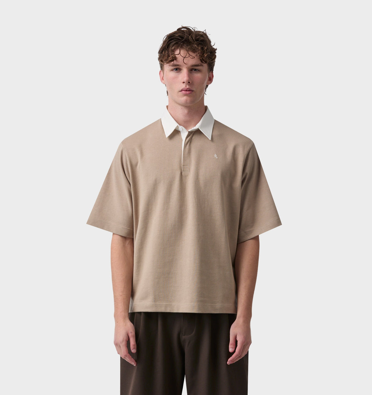 Ardie SS Polo - Taupe