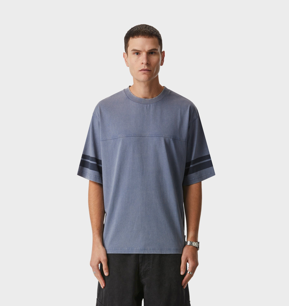 Athletic Tee - Washed Navy