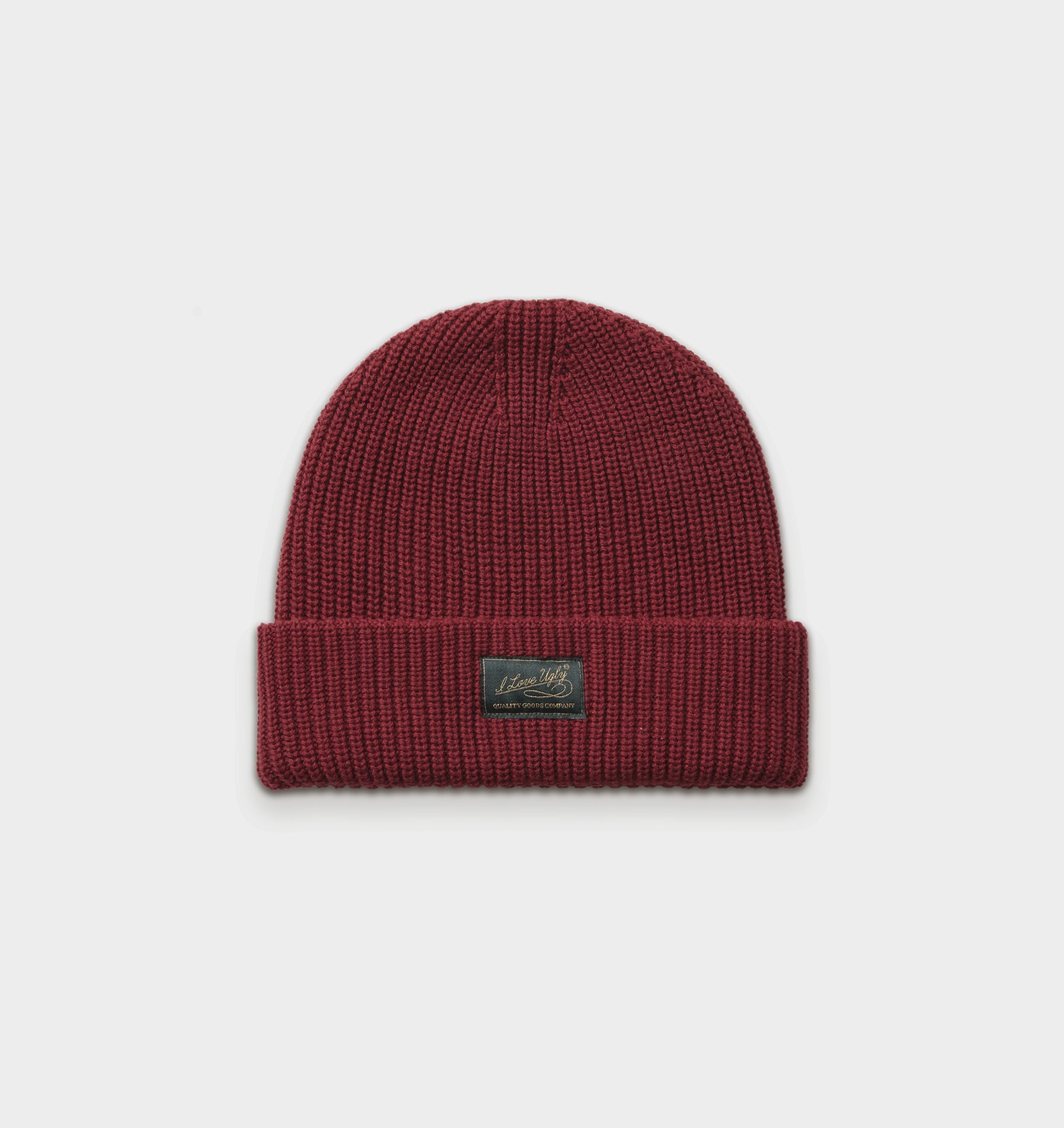 Detroit Beanie - Maroon