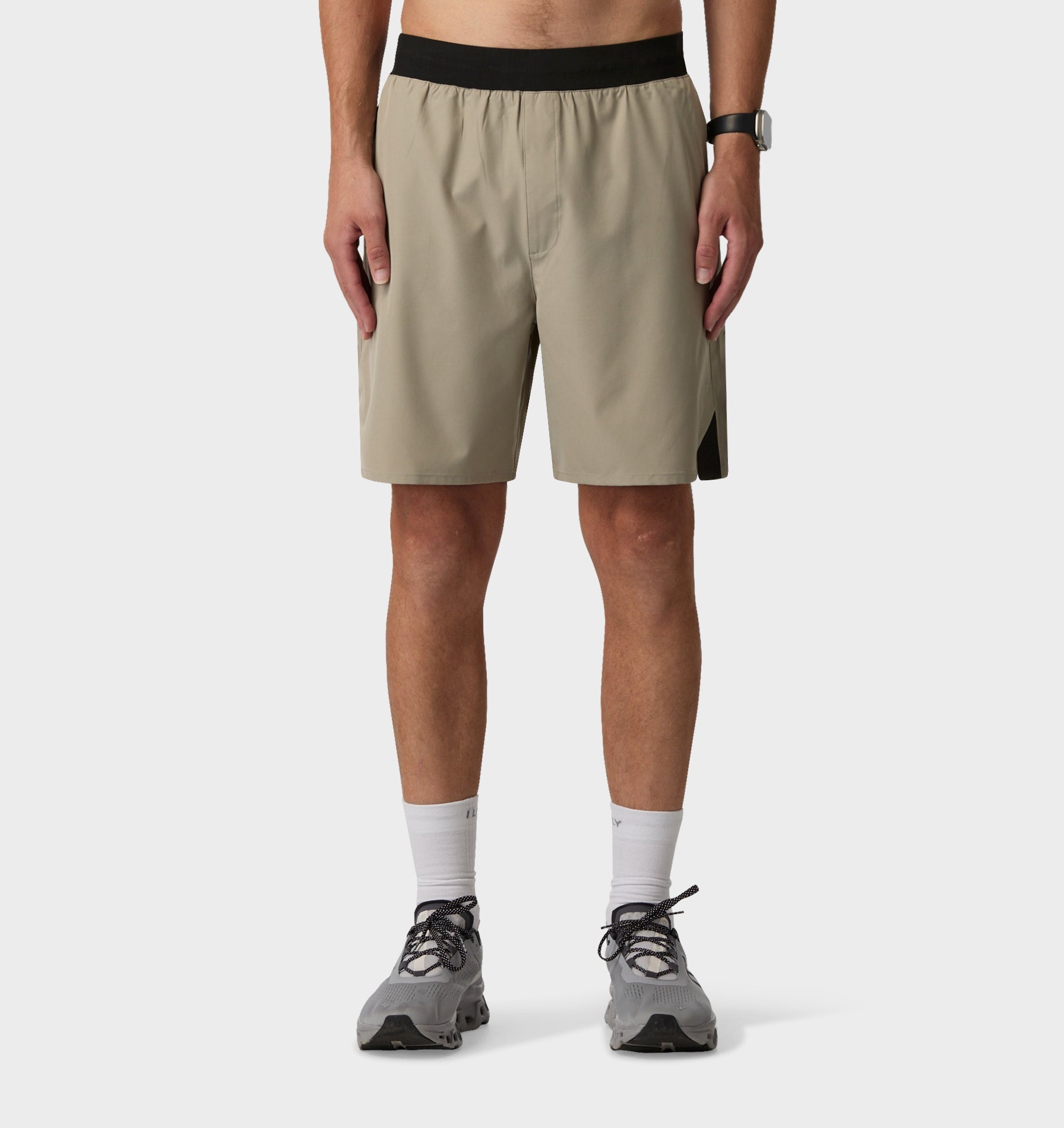 Active 7 Inch Short - Taupe
