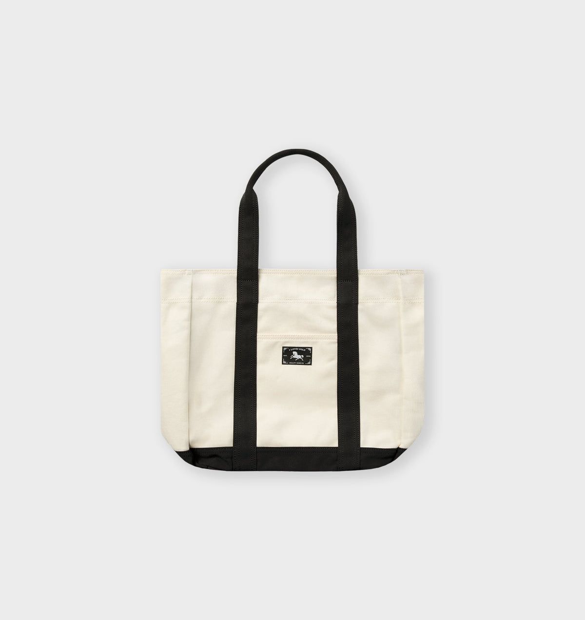 Bentley Tote Bag - Black/Off White