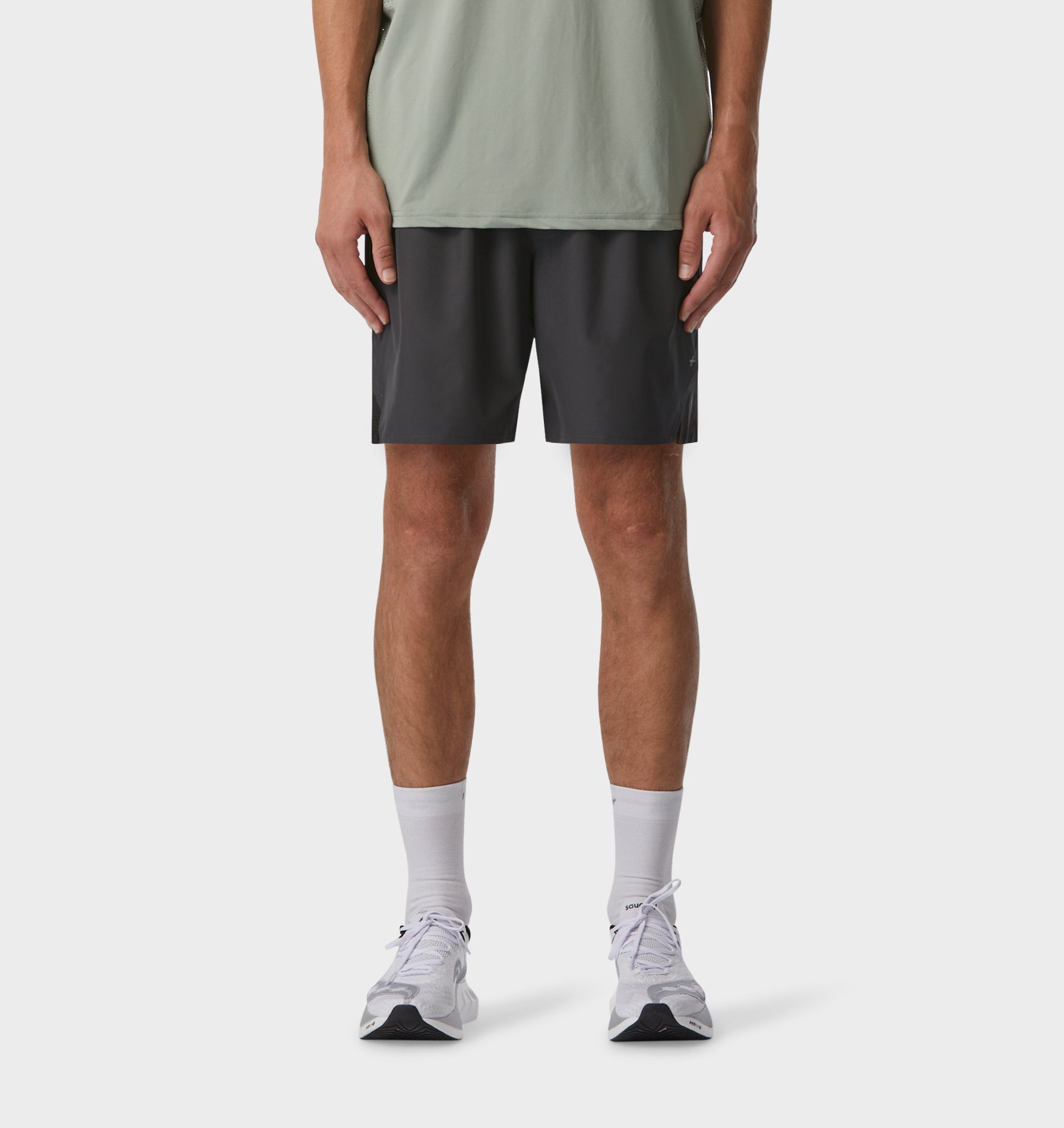 Active 5 Inch Short - Charcoal