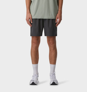 Active 5 Inch Short - Charcoal
