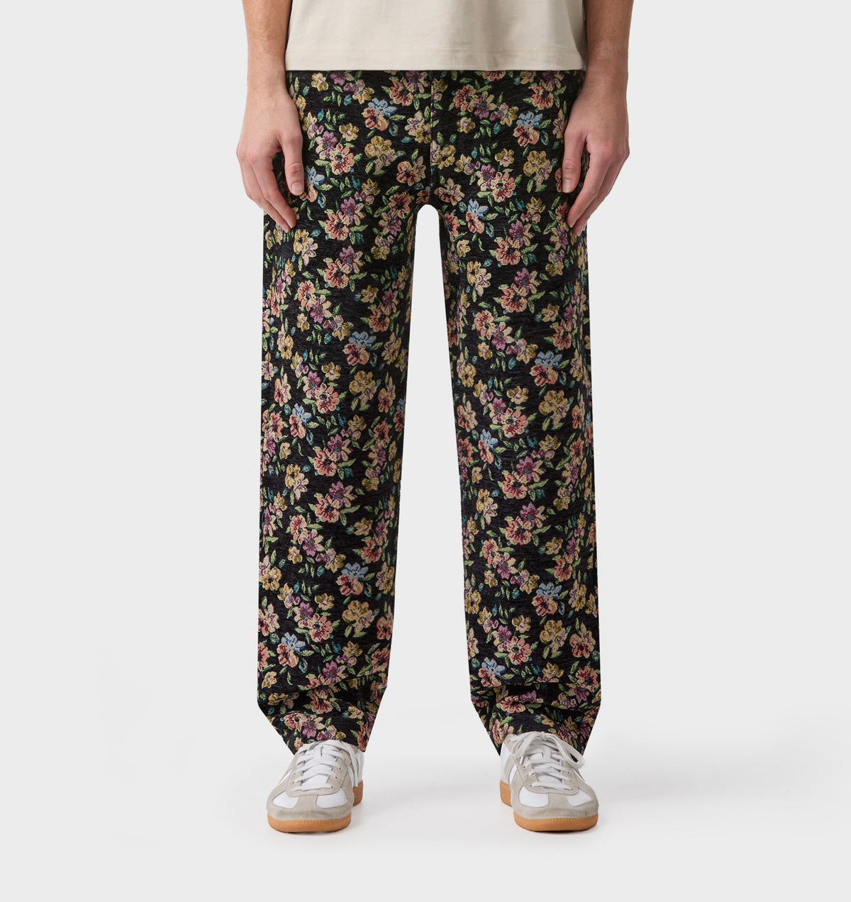 Uniform Straight Pant - Dark Floral