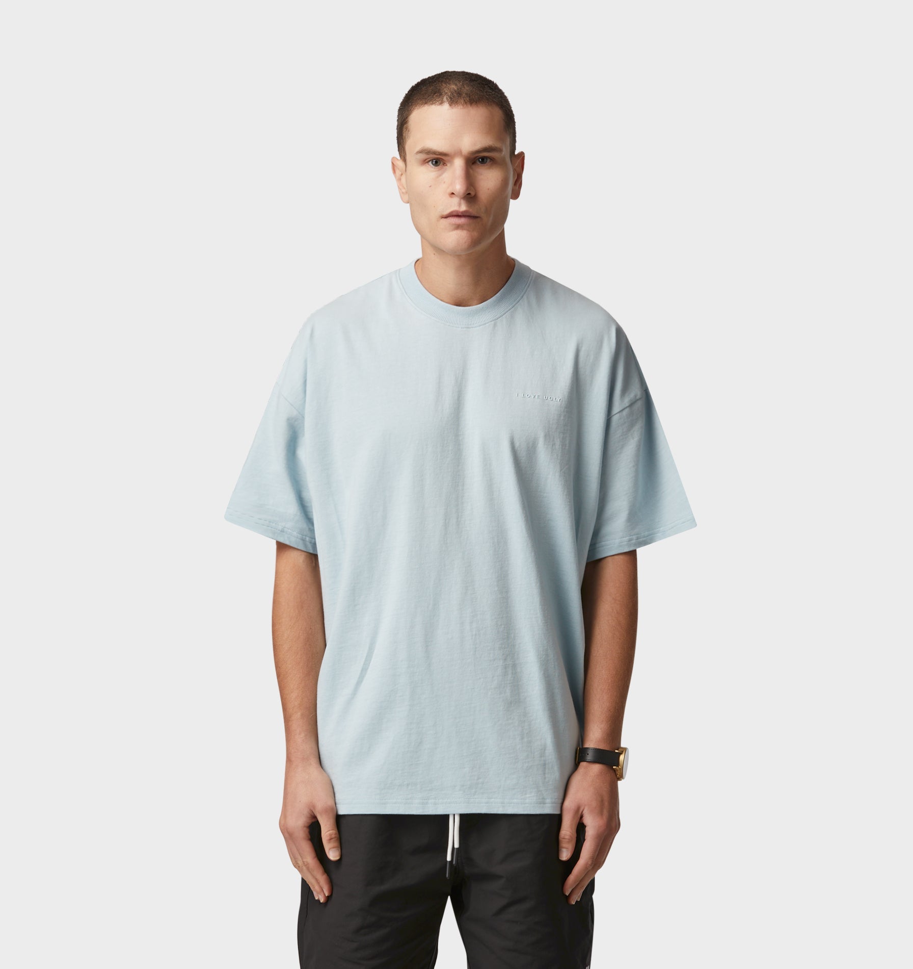 Box Tee - Light Blue