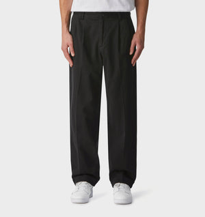 Noah Pleated Pant - Black