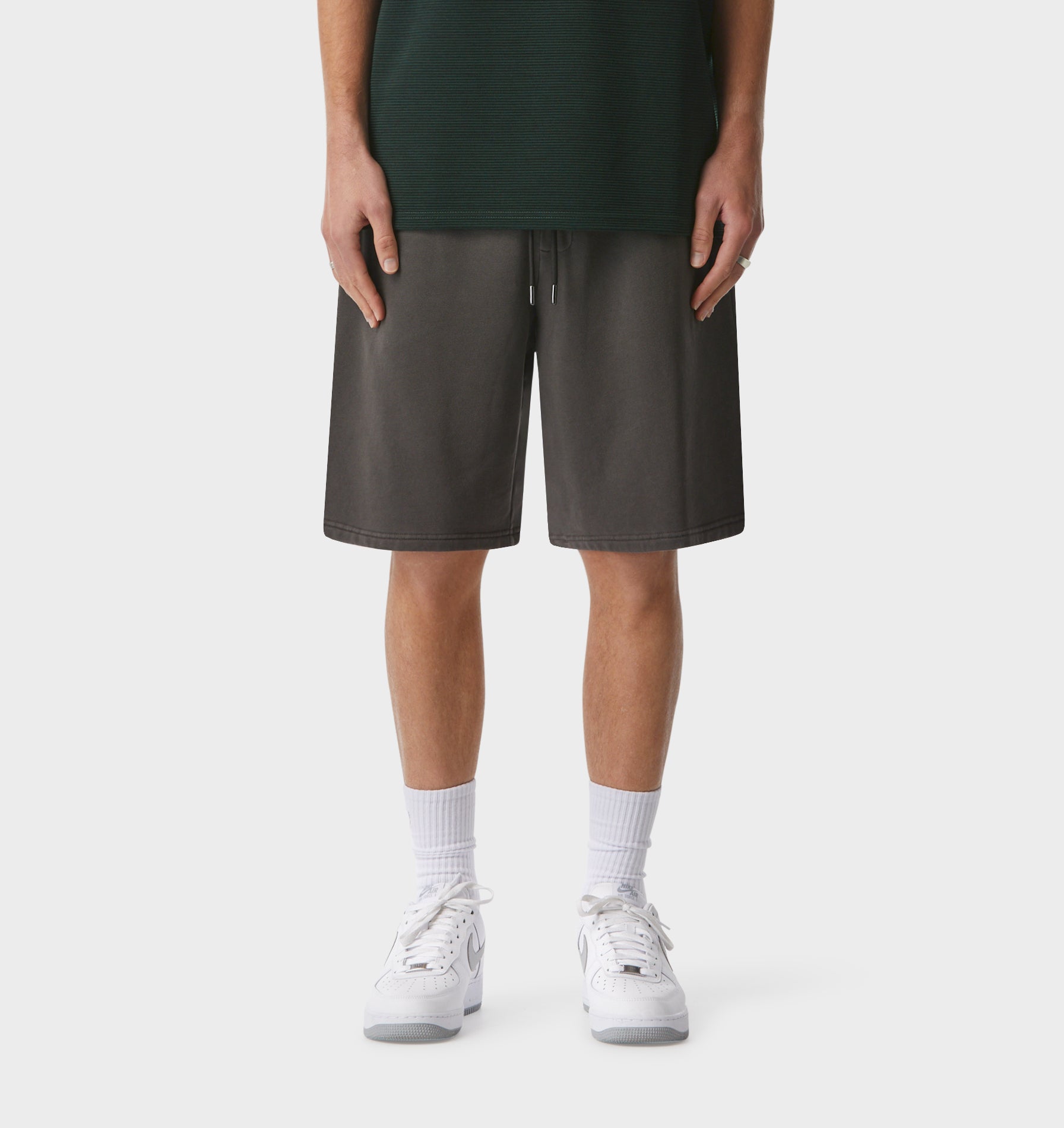 Archer Trackie Short - Washed Black