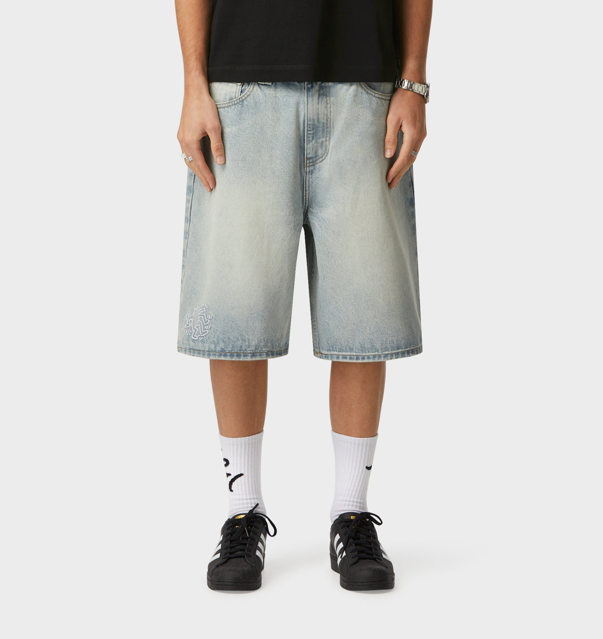 KH Wyatt Short - Light Vintage Blue