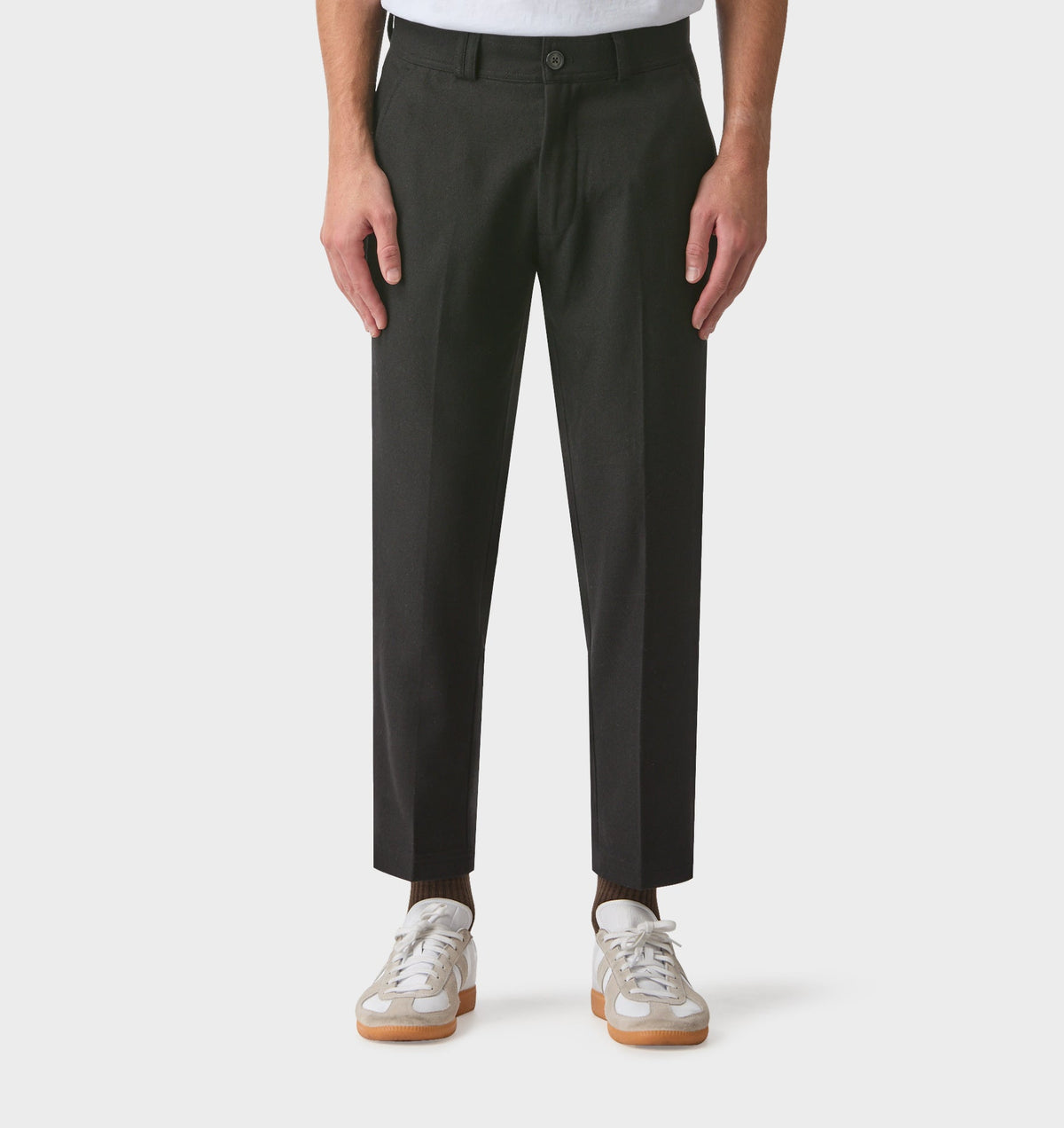 Slim Kobe Pant - Regular - Black Wool