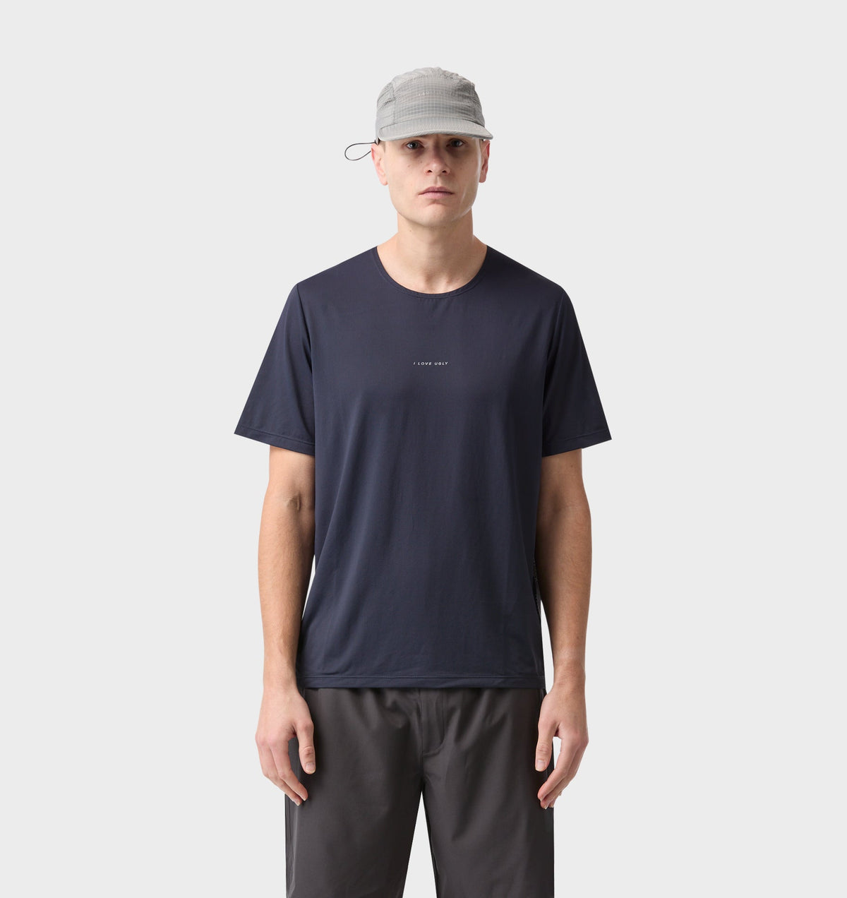 Active Elite Tee - Navy / Grey