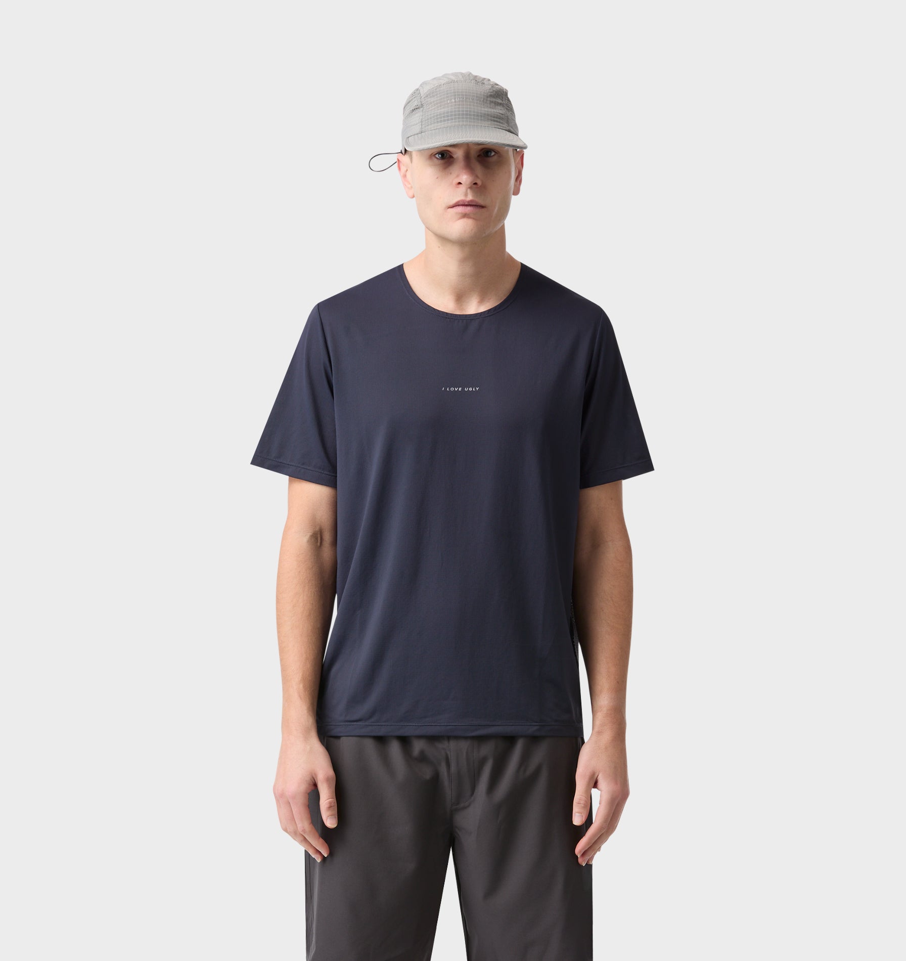 Active Elite Tee - Navy / Grey