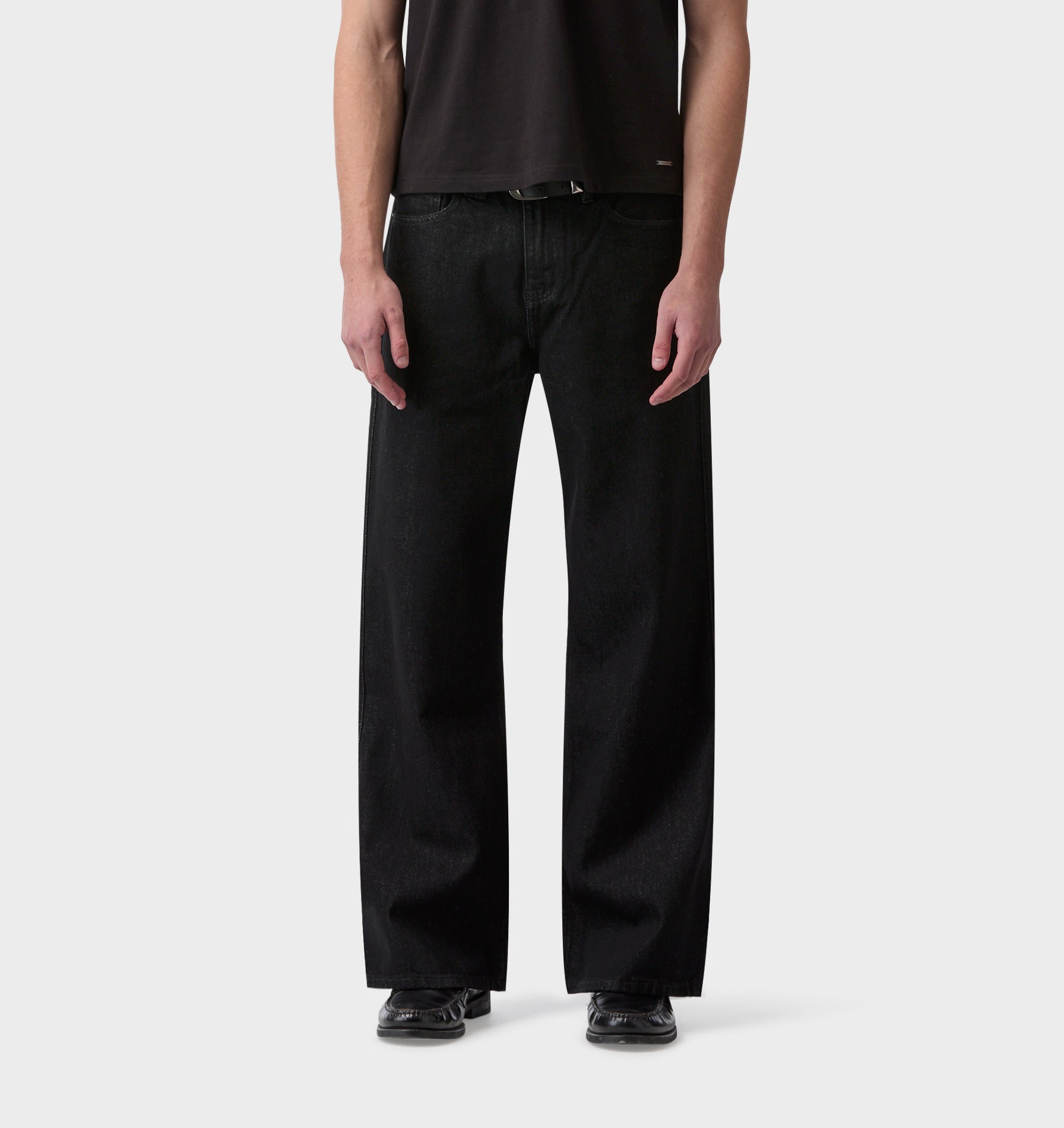Dallas Loose Denim - Raw Black