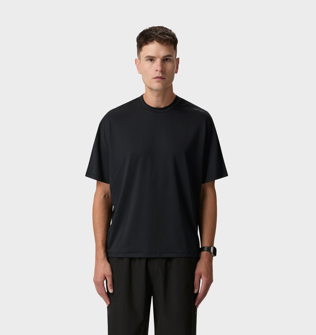 Active Crop Tee - Black