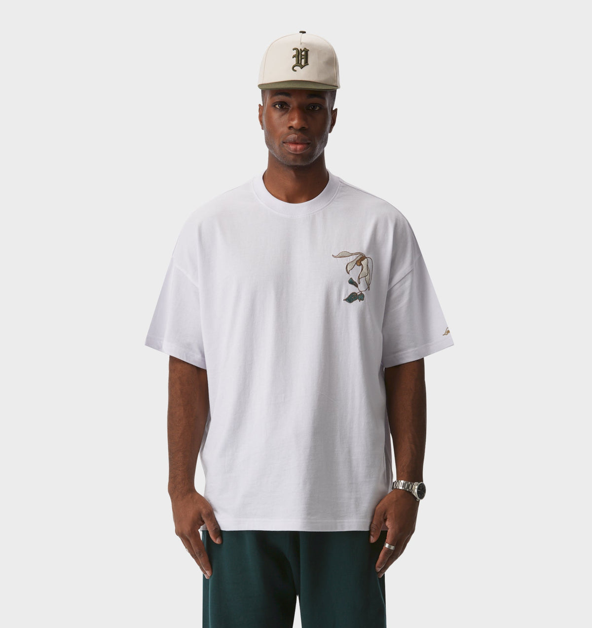 Botanicus Box Tee - White