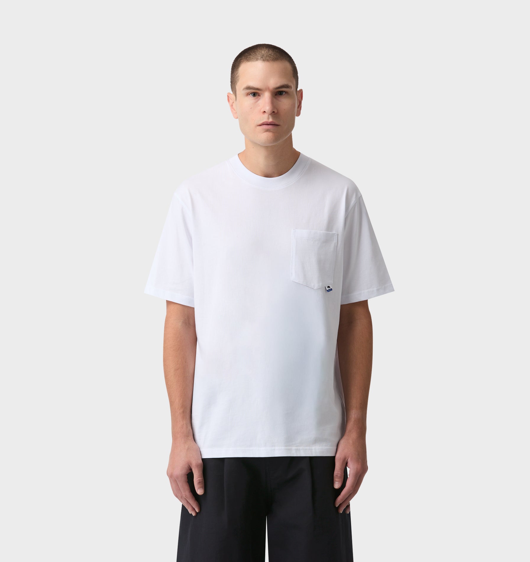 Uniform Pocket Tee - White