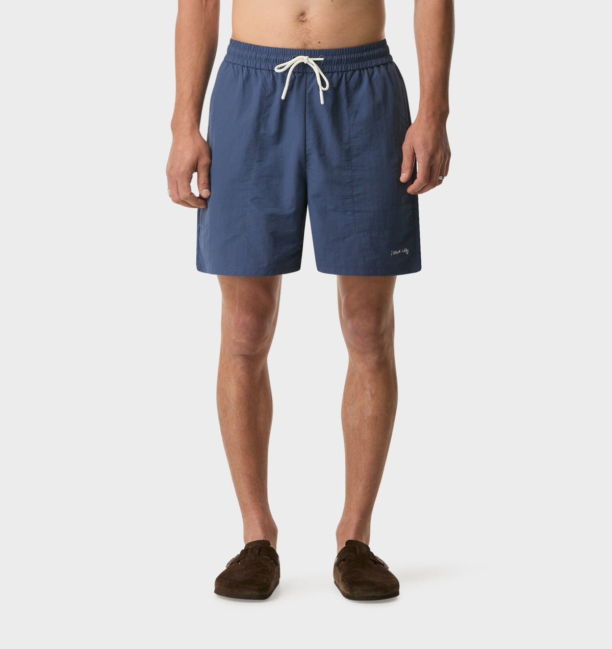 Water Short - Washed Indigo | I Love Ugly AU
