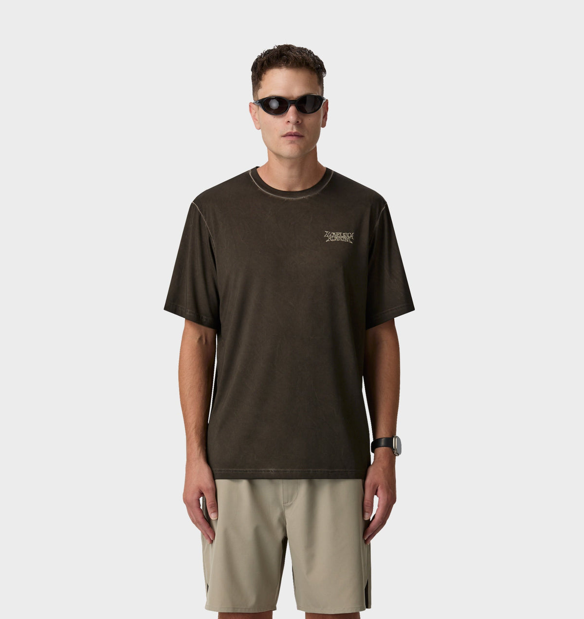 Liquified Active Classic Tee - Washed Espresso