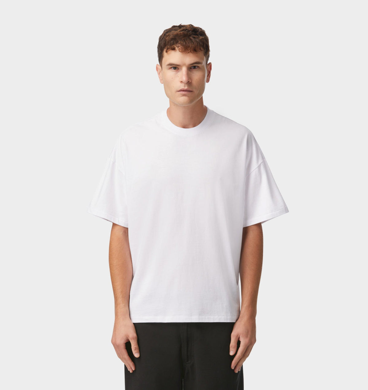 Lewi Crop Tee - White