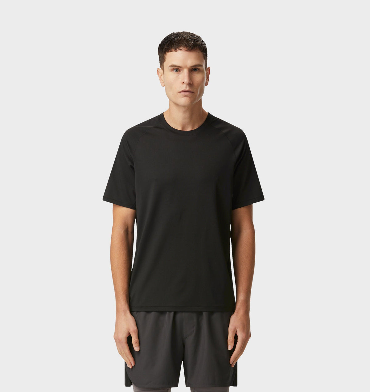 Active Raglan Tee - Black