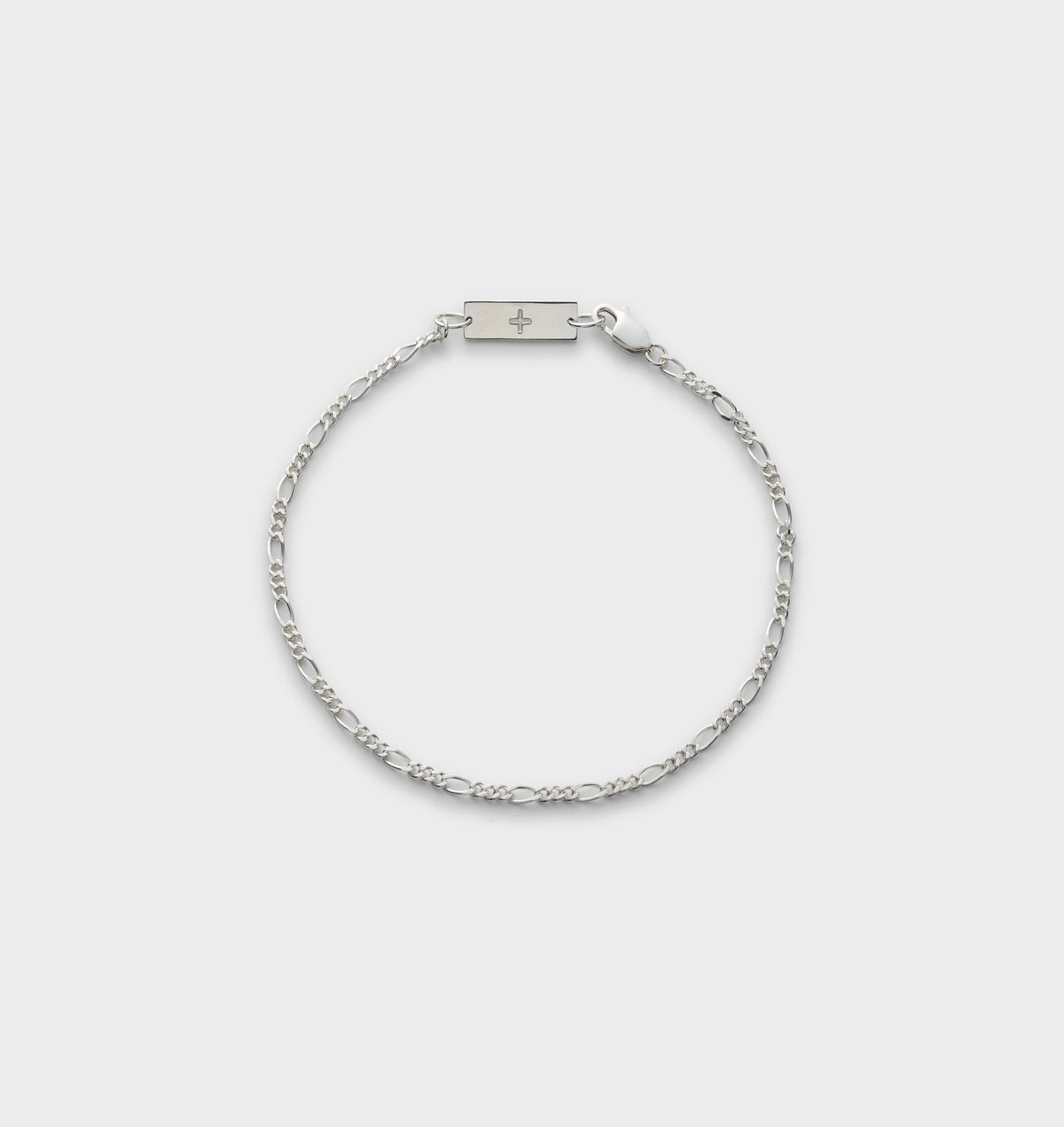 Irregular Linked Bracelet - Silver