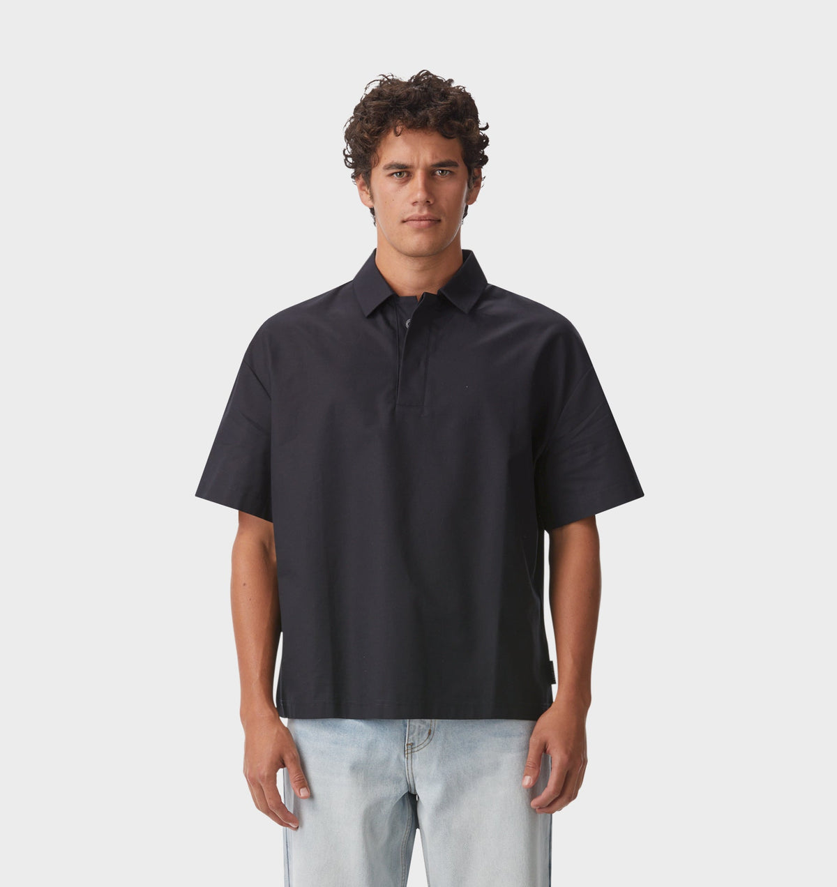 Logan SS Shirt - Dark Navy