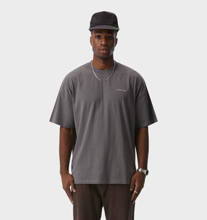 Box Tee - Cobblestone
