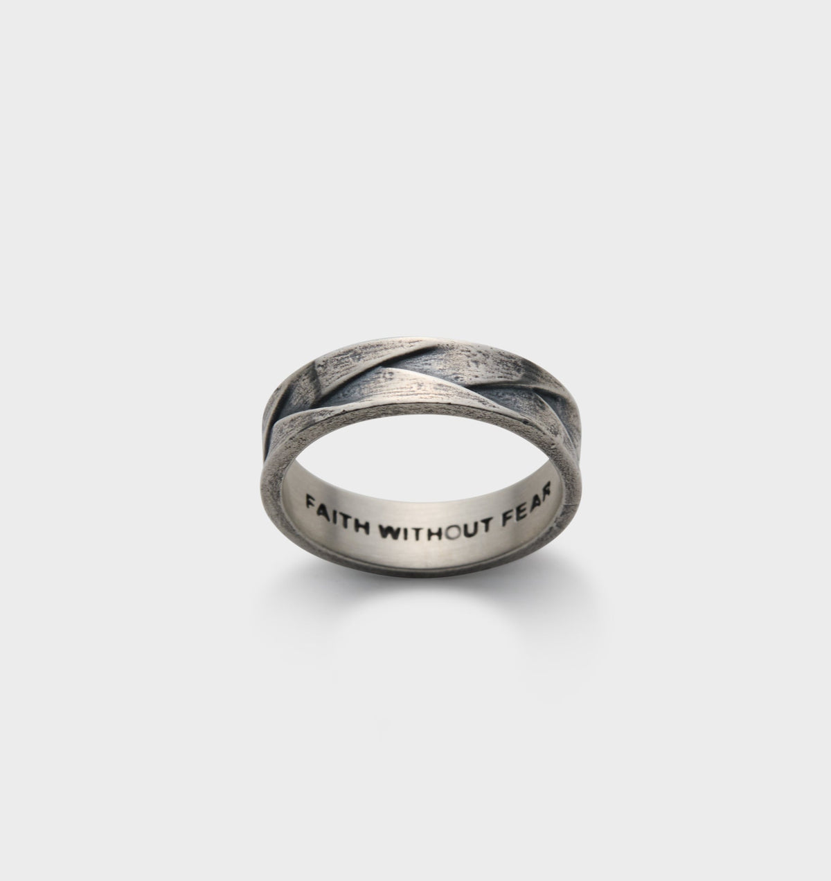 Braided Band Ring  - 925 Silver