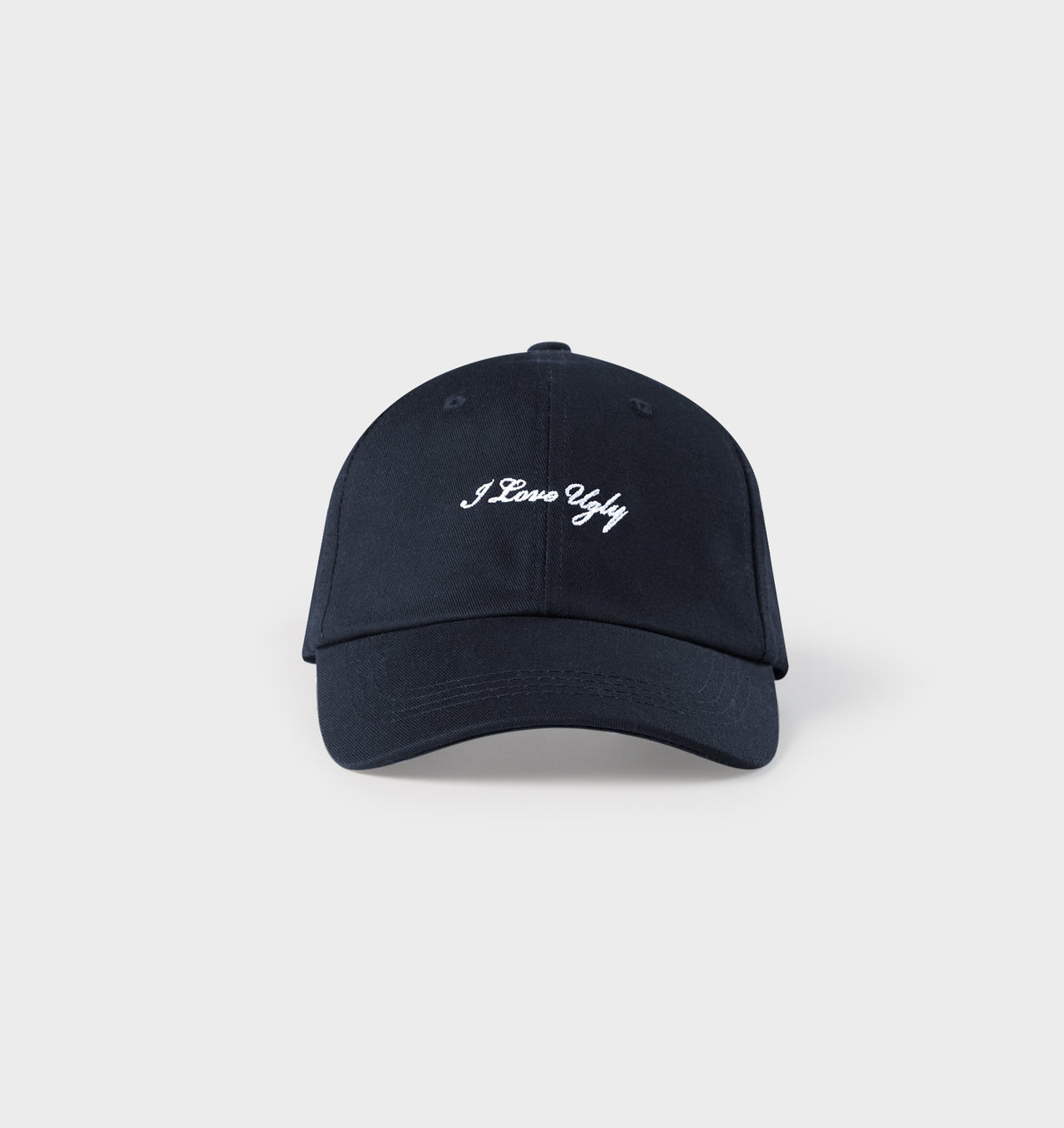 ILU Script Logo Cap - Dark Navy