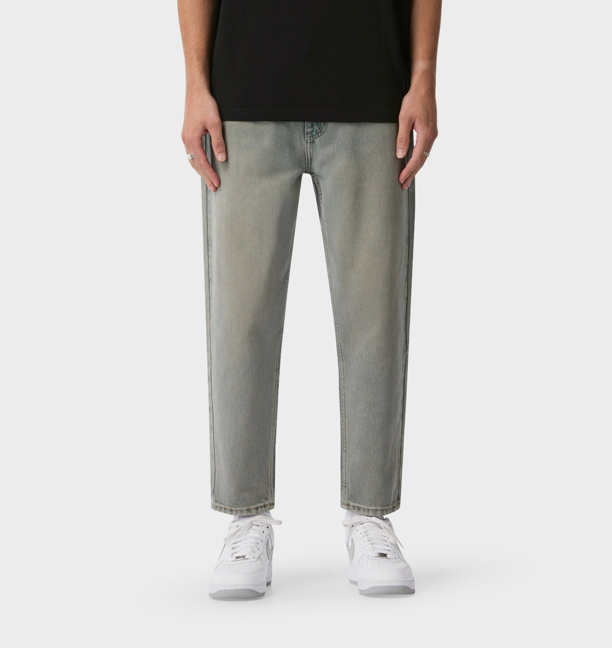Cropped 90s Denim - Vintage Cobblestone