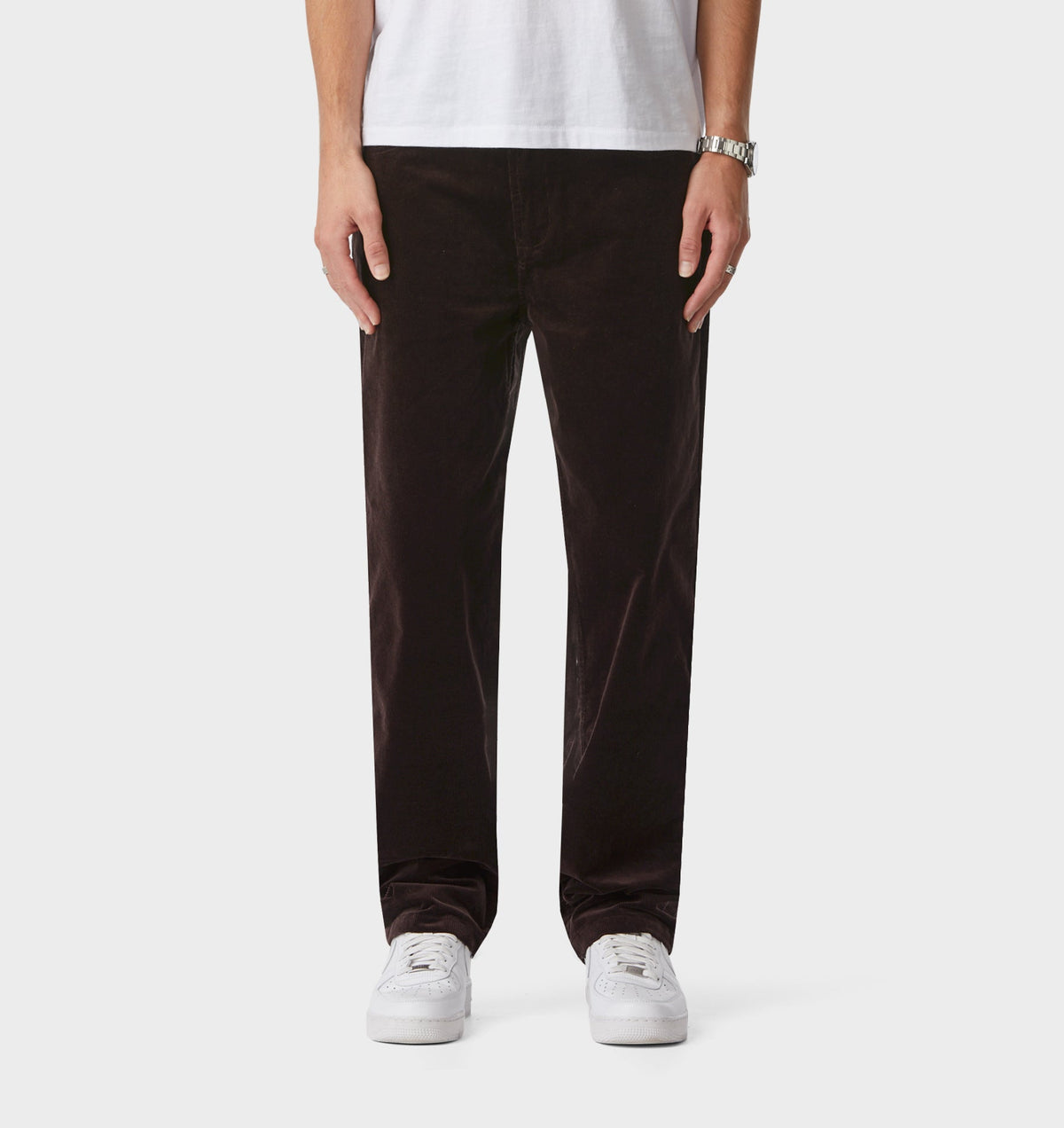 Cord Clean Carpenter Pant - Espresso
