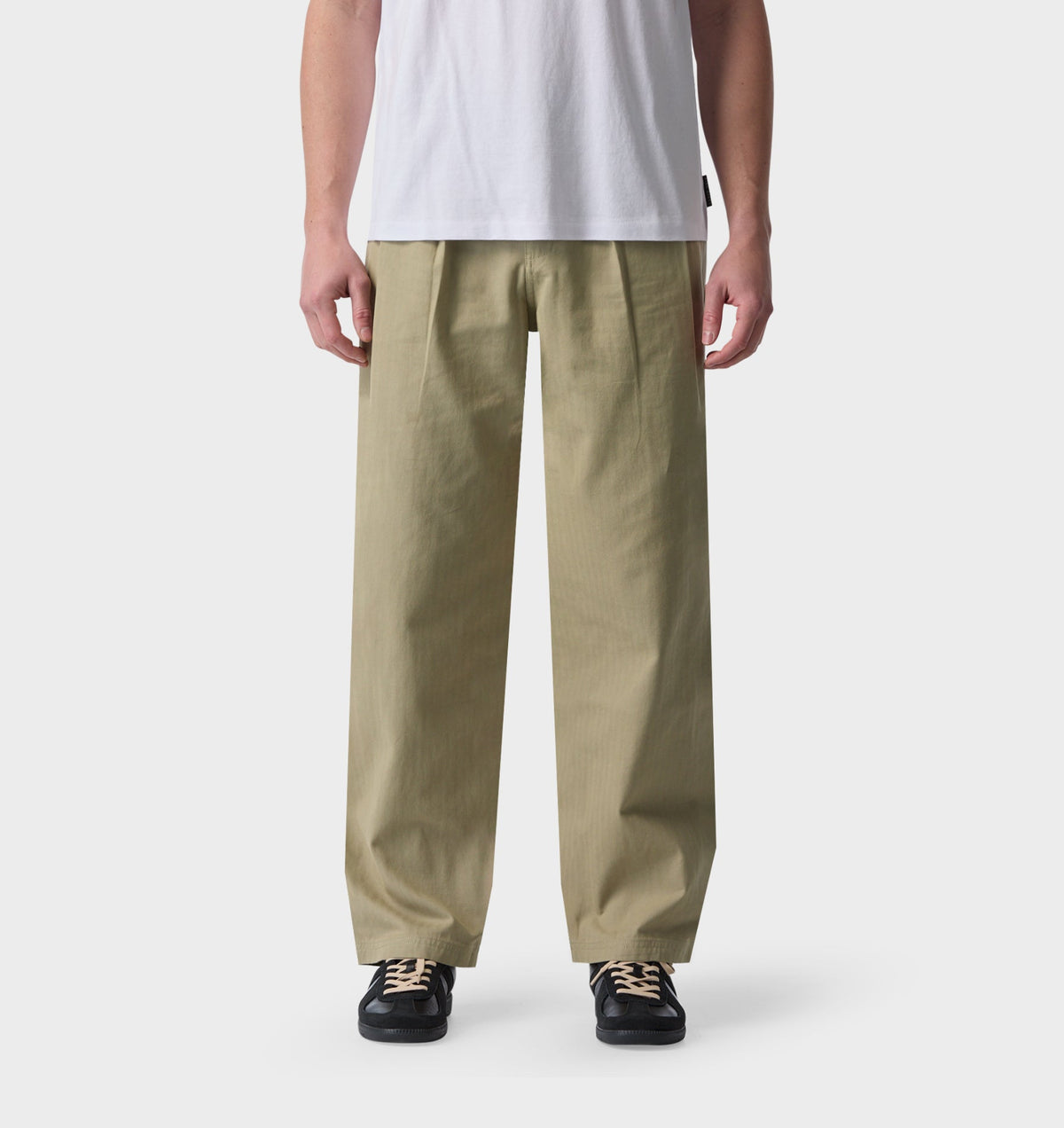 Twin Pleat Pant - Dune
