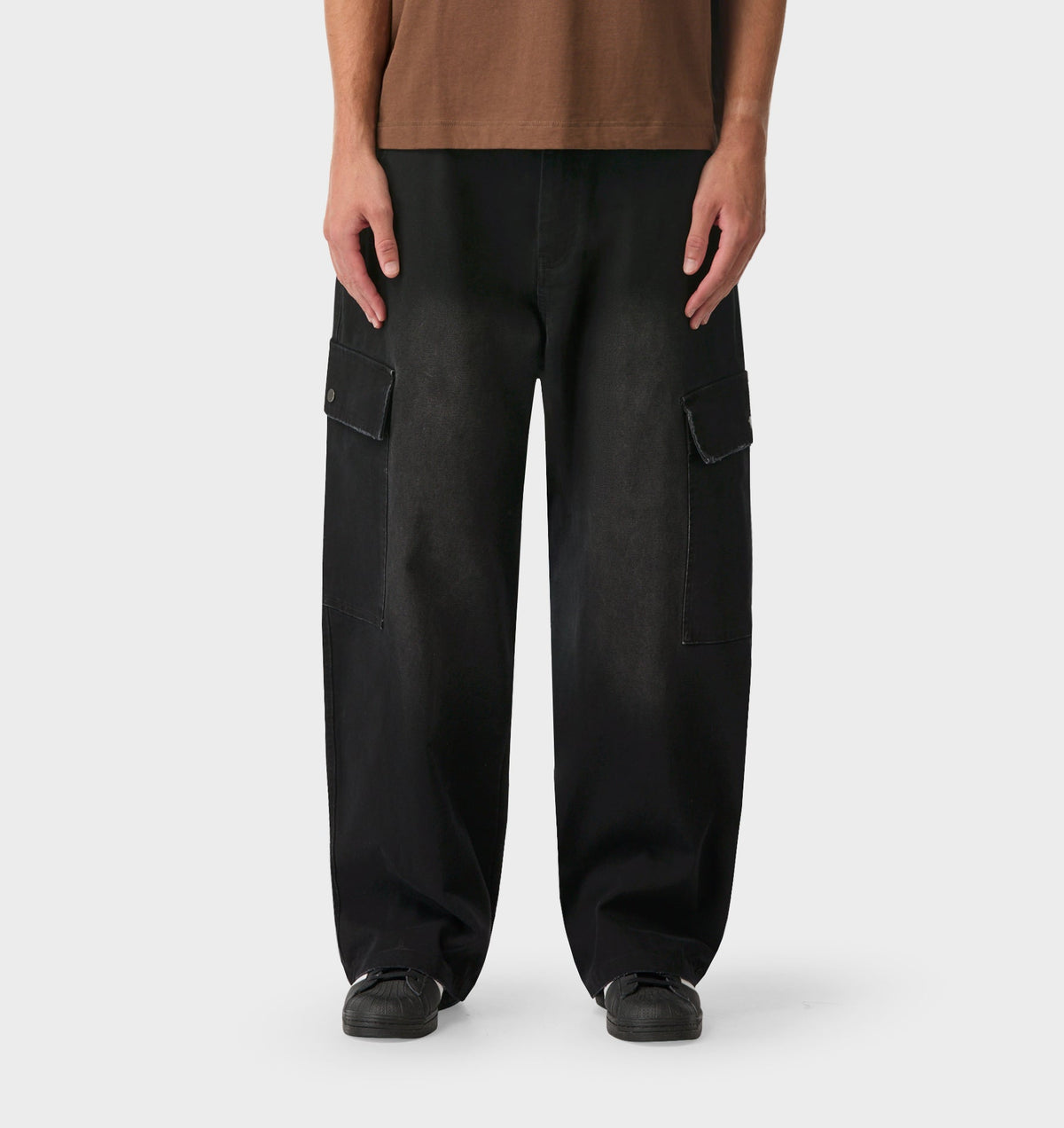Balloon Cargo Pant - Vintage Black