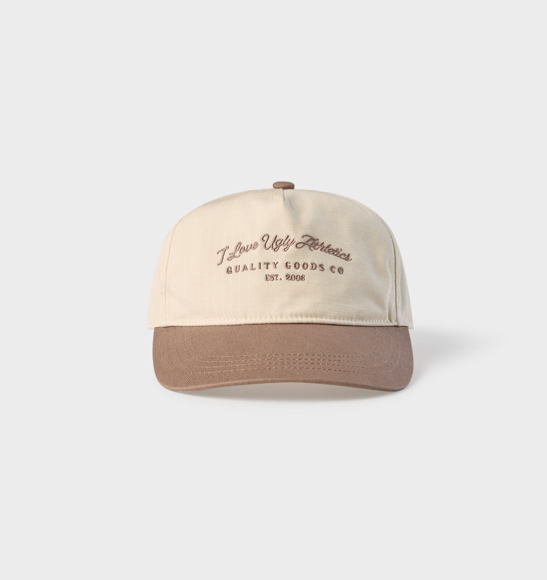 Athletics Maverick Cap - Off White/ Taupe