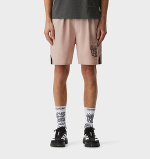 RebelYuth X ILU Active 7 inch Short - Dusky Pink