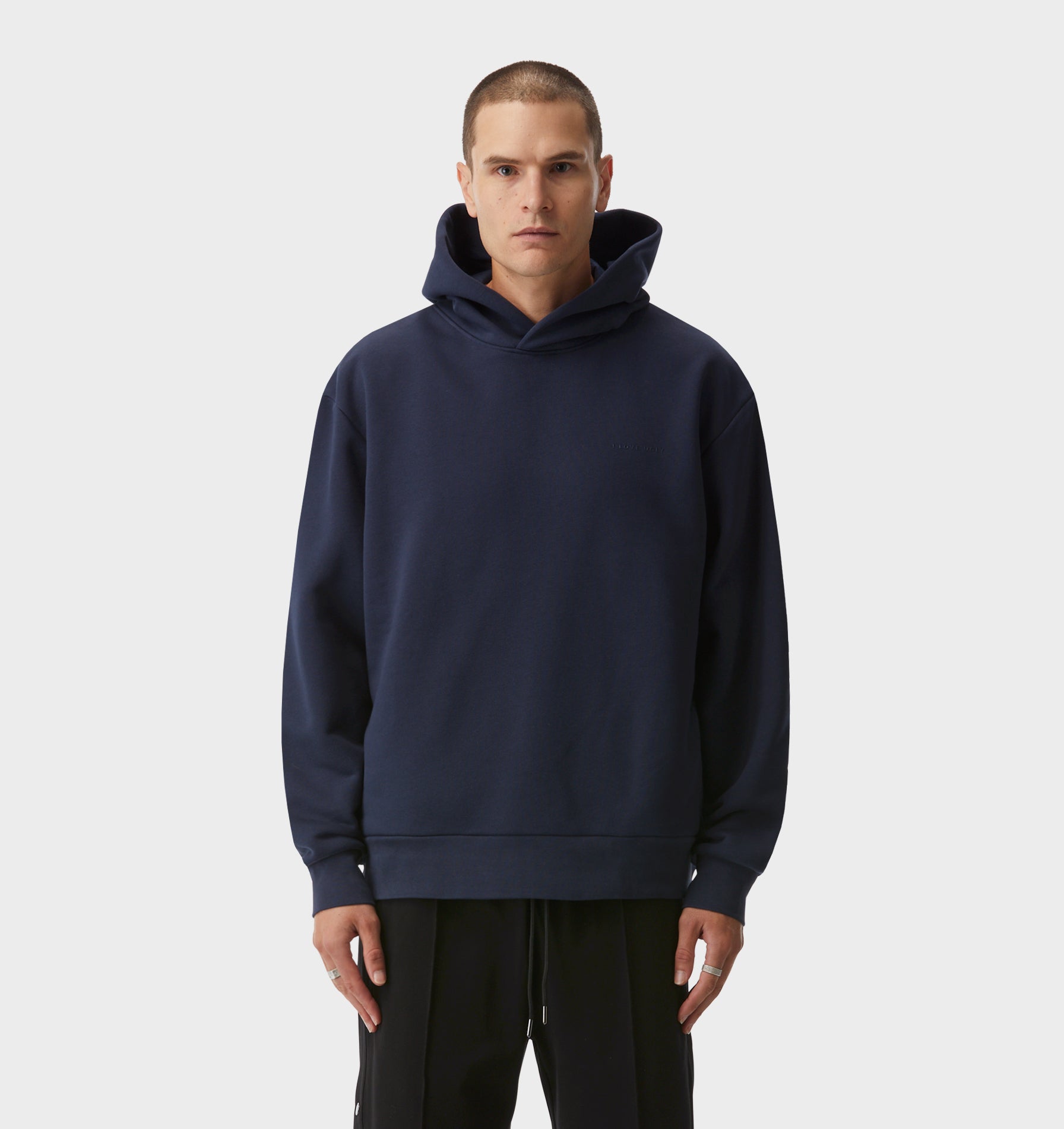 Heavy Hood - Navy