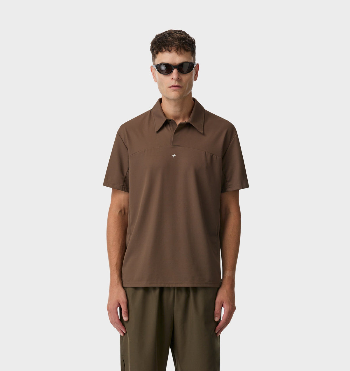 Active SS Polo Shirt - Nutmeg