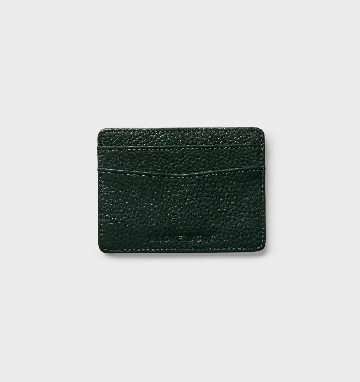 Kingsley Leather Card holder - Green