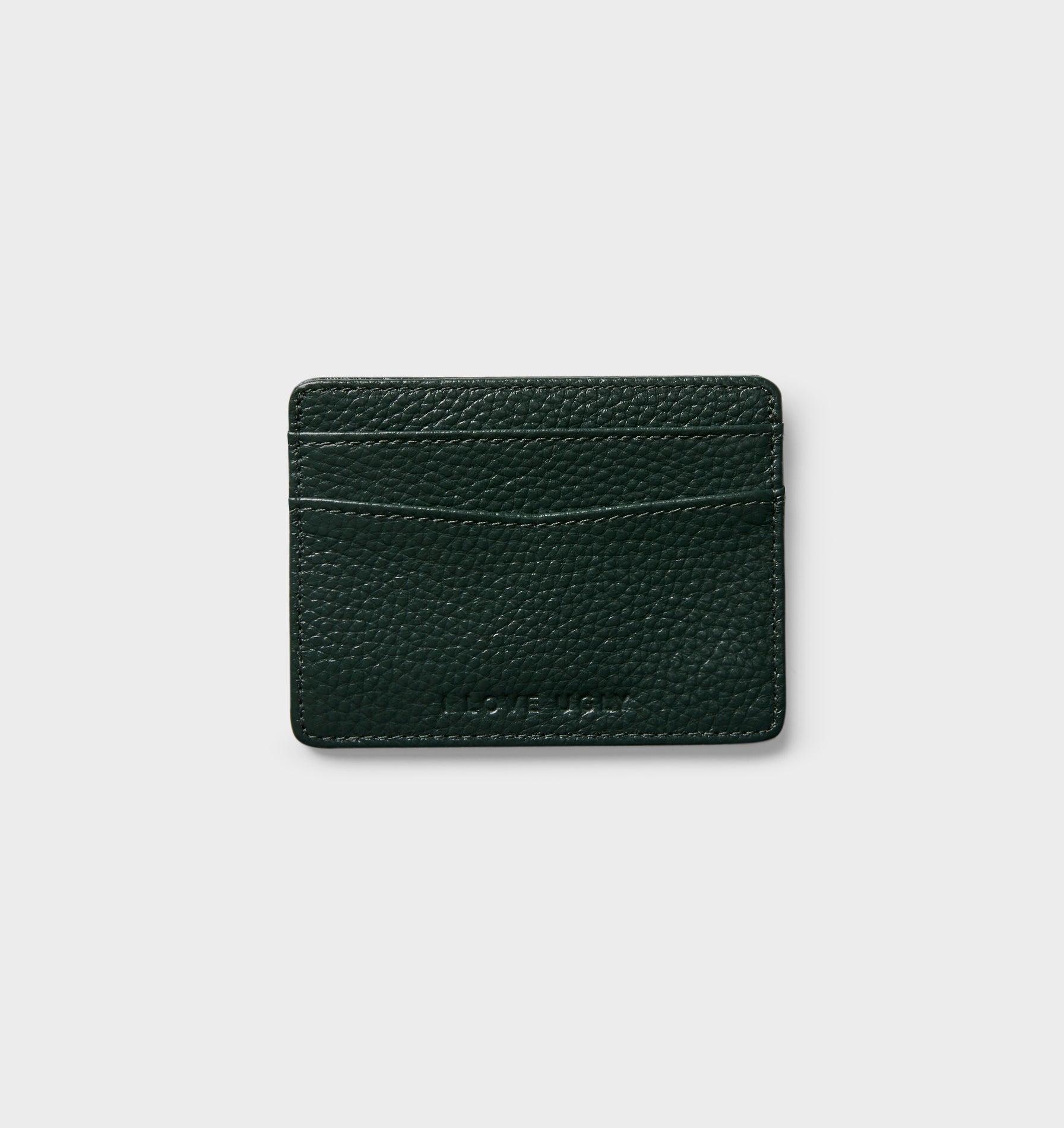 Kingsley Leather Card holder - Green