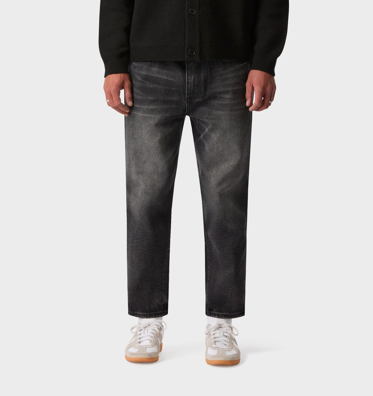 Cropped 90s Denim - Vintage Black