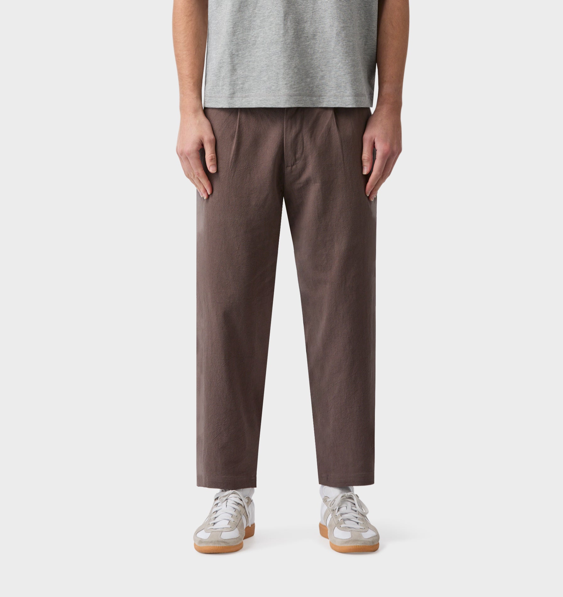 Linen Kobe Pant - Mushroom
