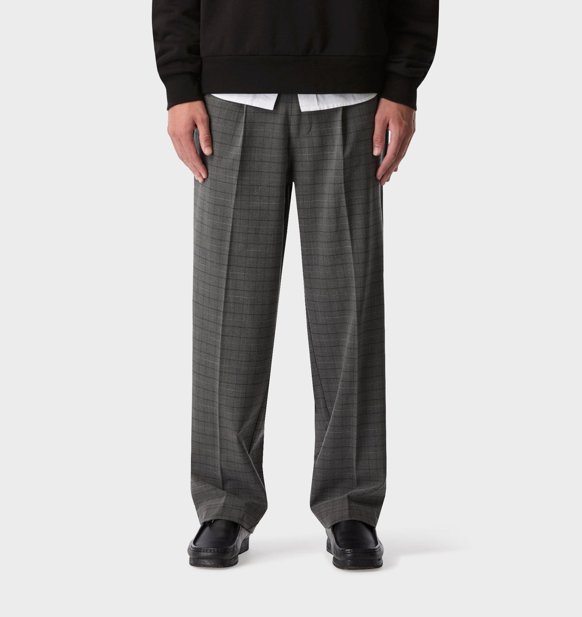Winston Pant - Dark Grey Check