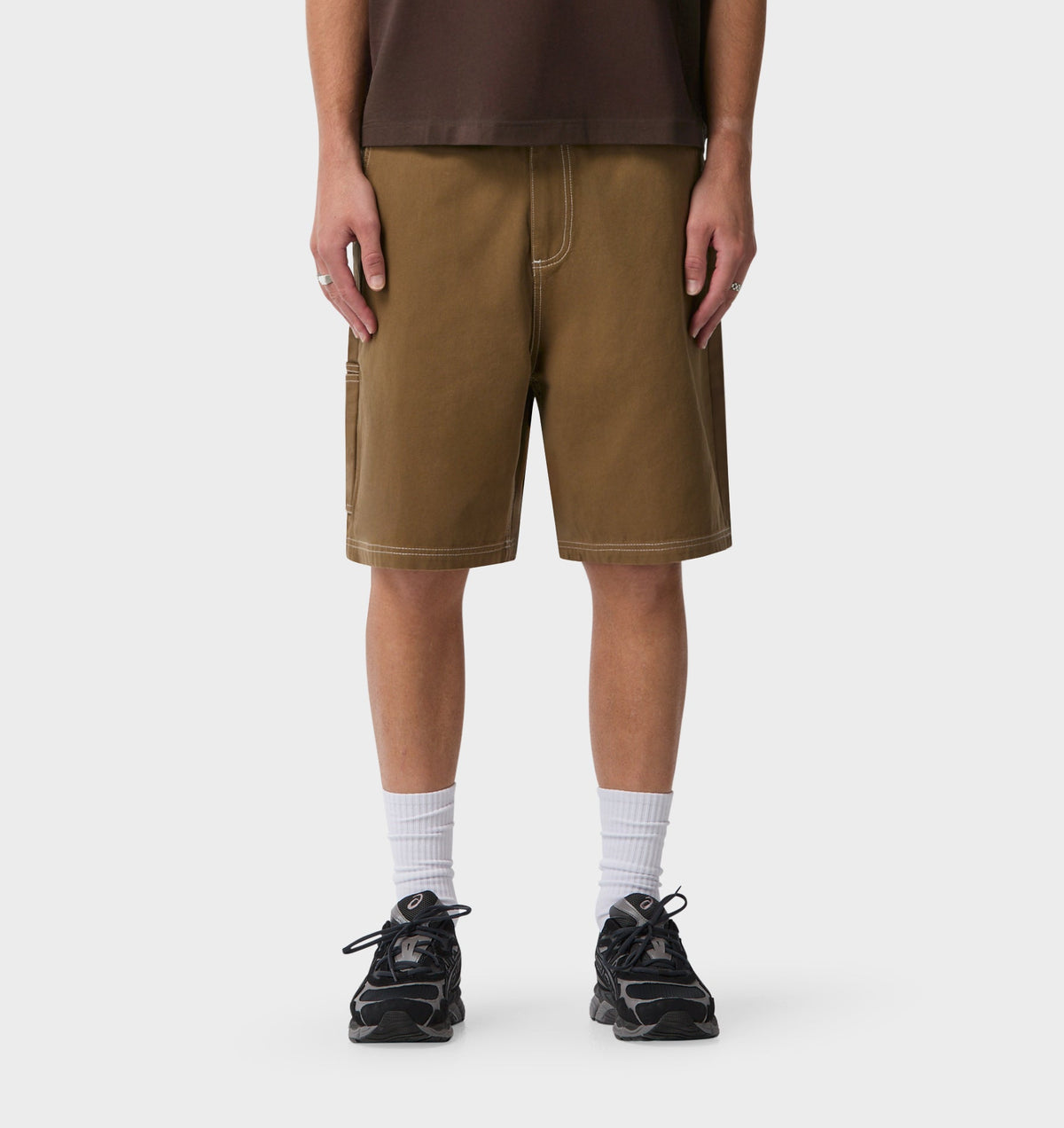 Canvas Clean Carpenter Short - Walnut