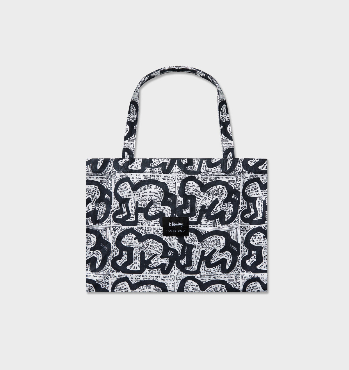 KH Des Refuses Tote - White/Black