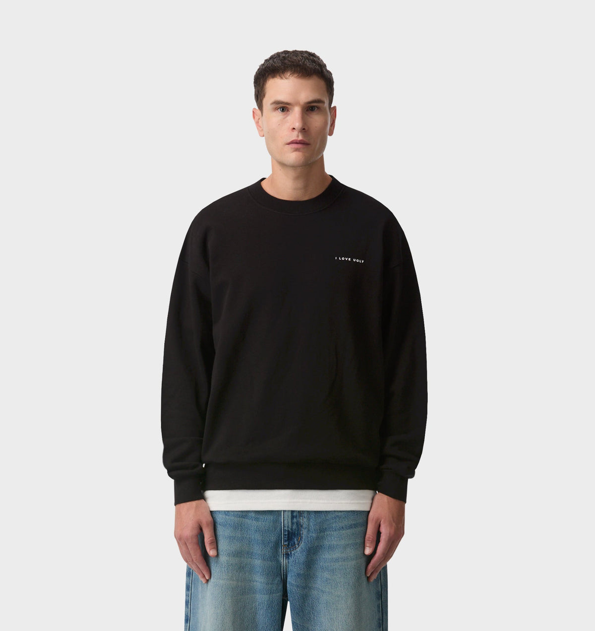 Oversized Crew - Black