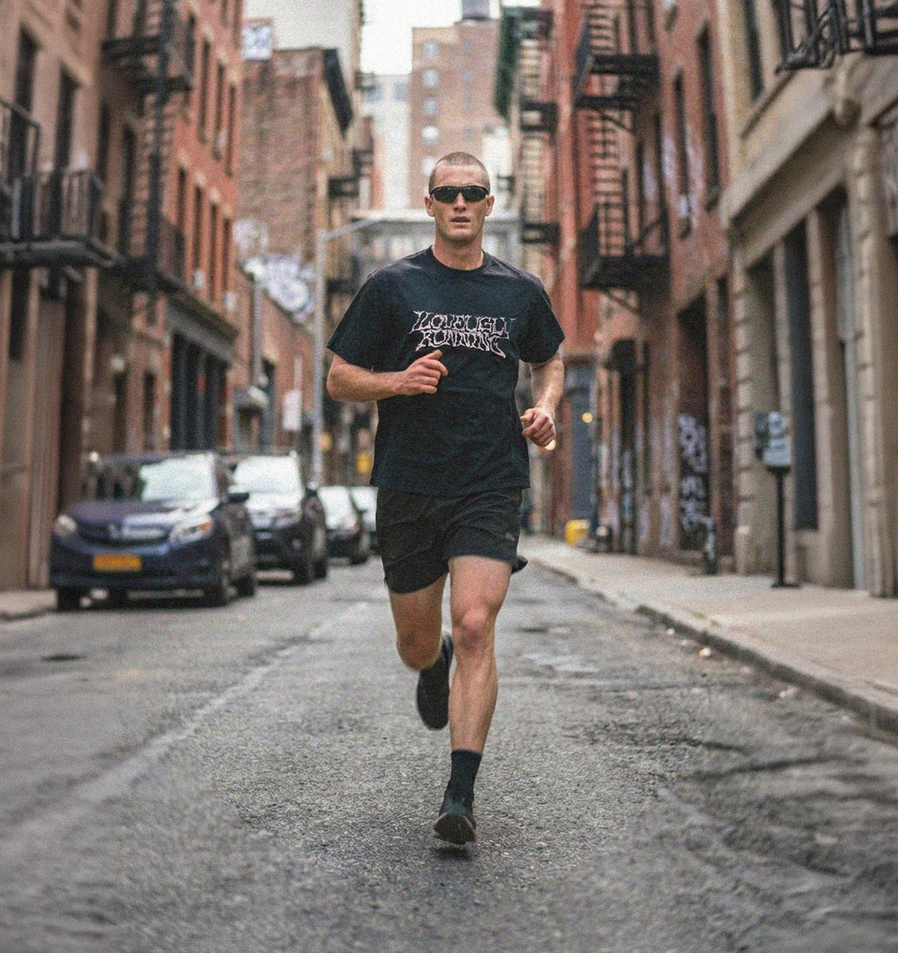 Liquified Active Crop Tee - Black