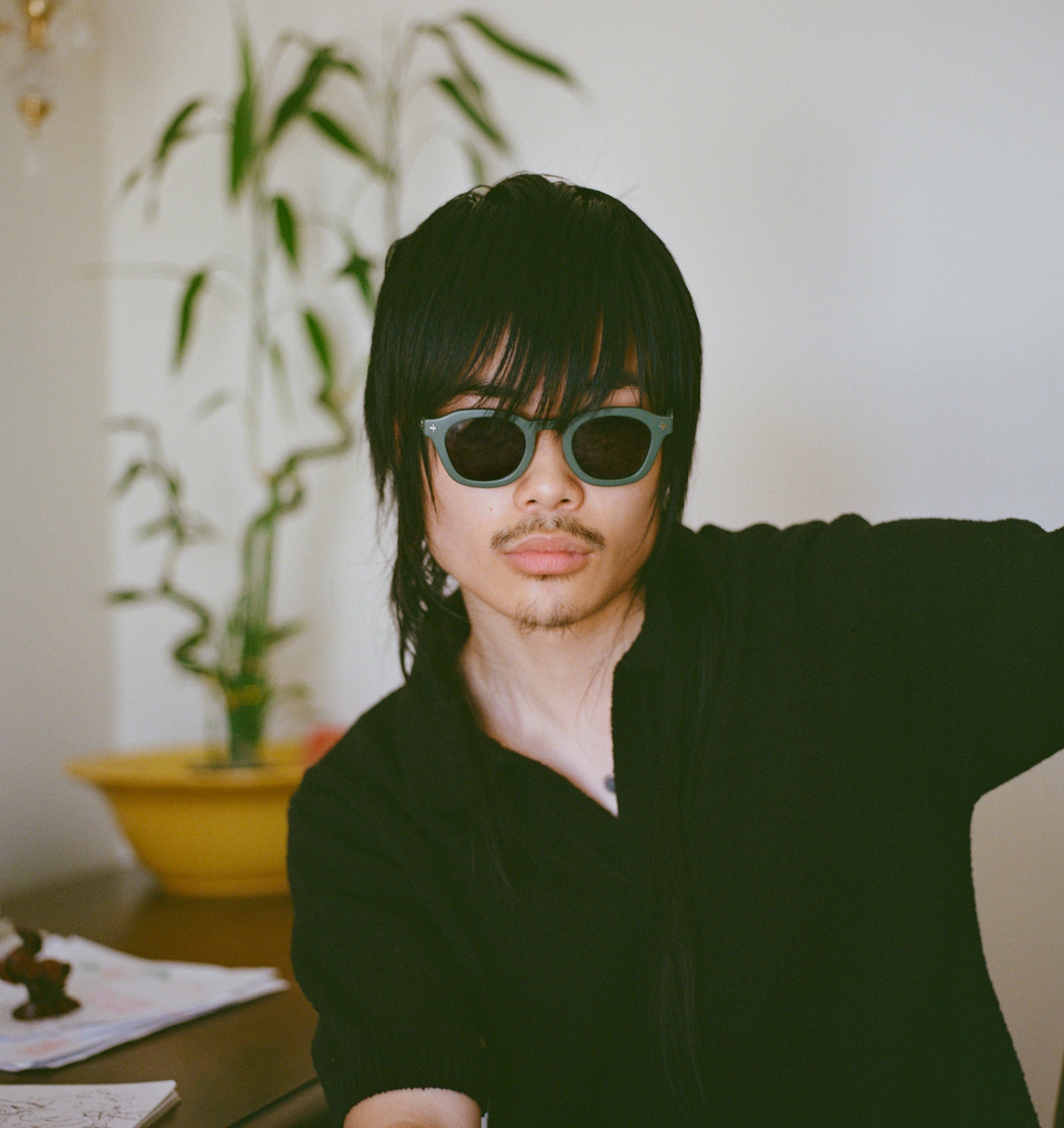 Porto Sunglasses - Smokey Green