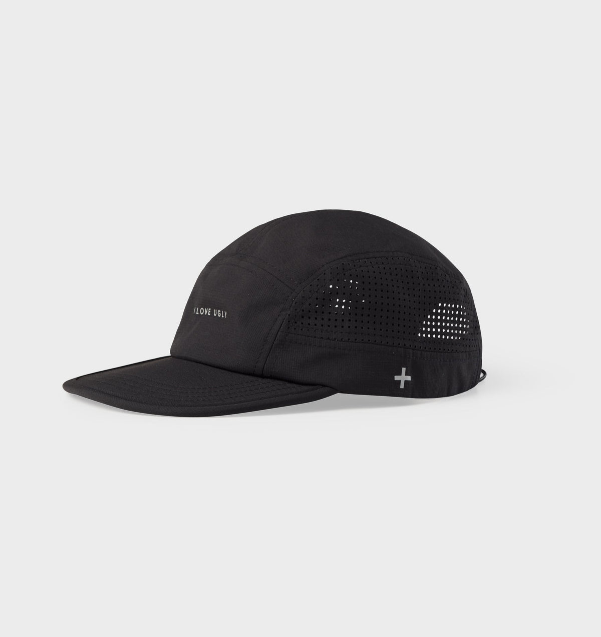 Active 5 Panel Cap - Black