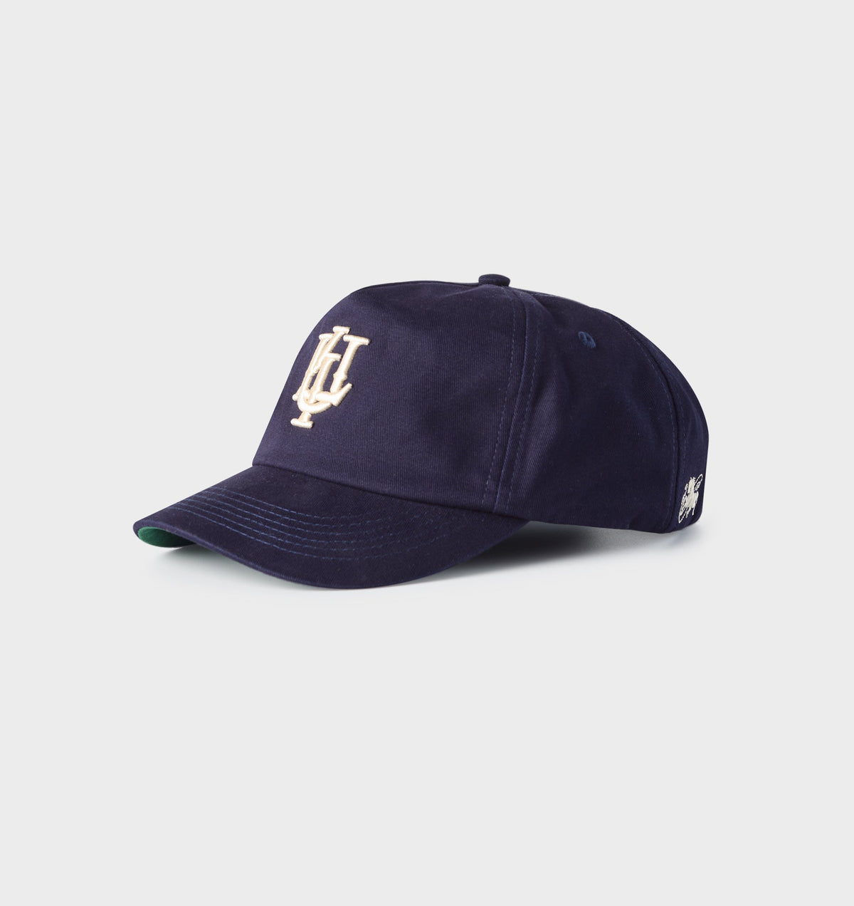 Lennox Monogram Cap - Navy